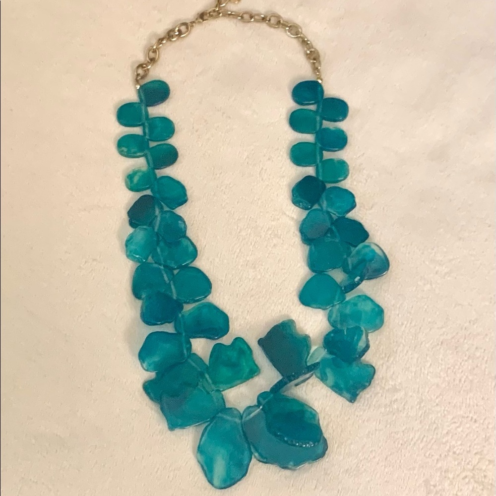 BaubleBar Seaglass Bib Necklace